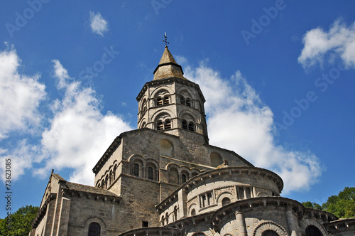 Orcival  Basilica di Notre Dame  Puy de Dome  Alvernia