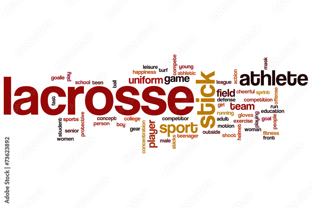 Lacrosse word cloud Lacrosse word cloud