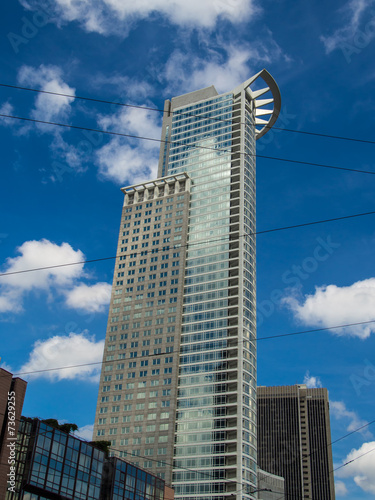 Skyscraper in the Westend of Frankfurt  Germany