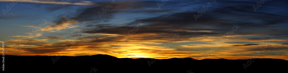 Fototapeta premium Puesta de sol