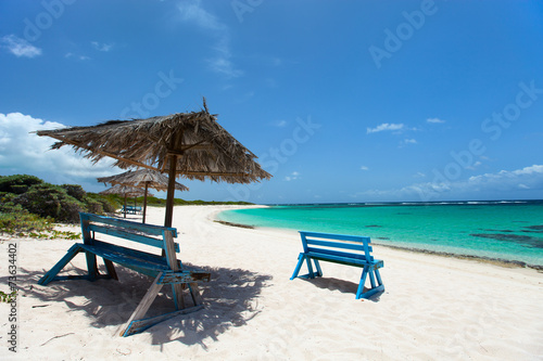 Beautiful Caribbean beach