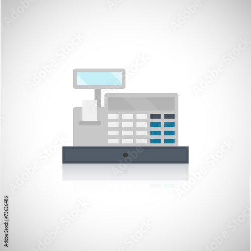 Cash register icon © Macrovector