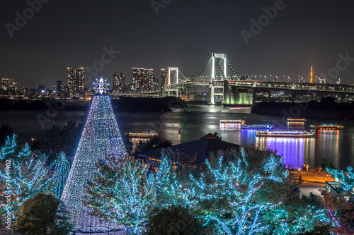 お台場　クリスマスイルミネーション photo