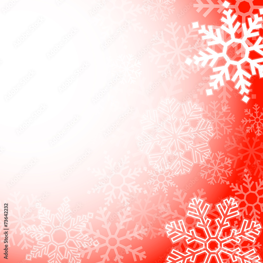 Abstract red christmas snowflakes background Abstract red christmas snowflakes background