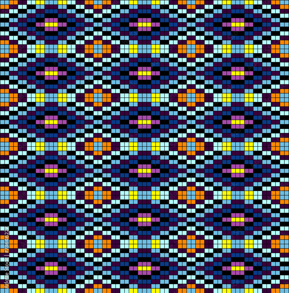 Ethnic geometric ornament. pattrn background Ethnic geometric ornament. pattrn background