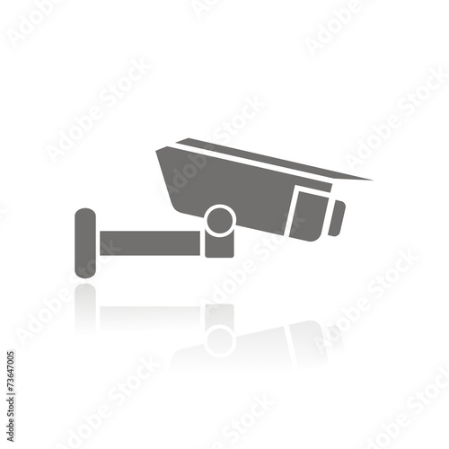 Icono camara de seguridad FB reflejo