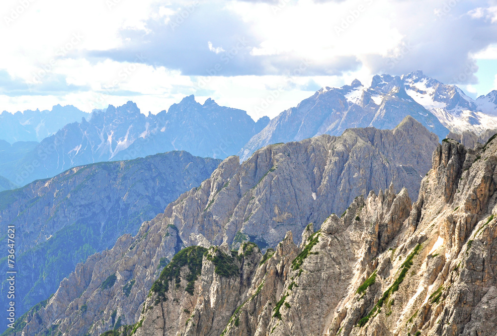 Mountains in italian Alps