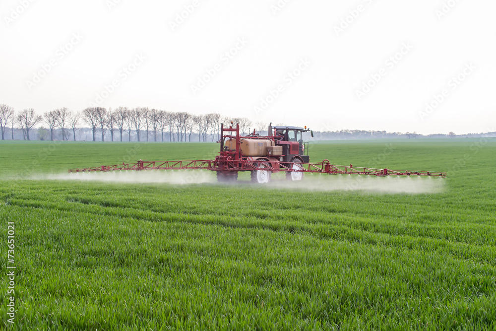 Obraz premium Spraying machine