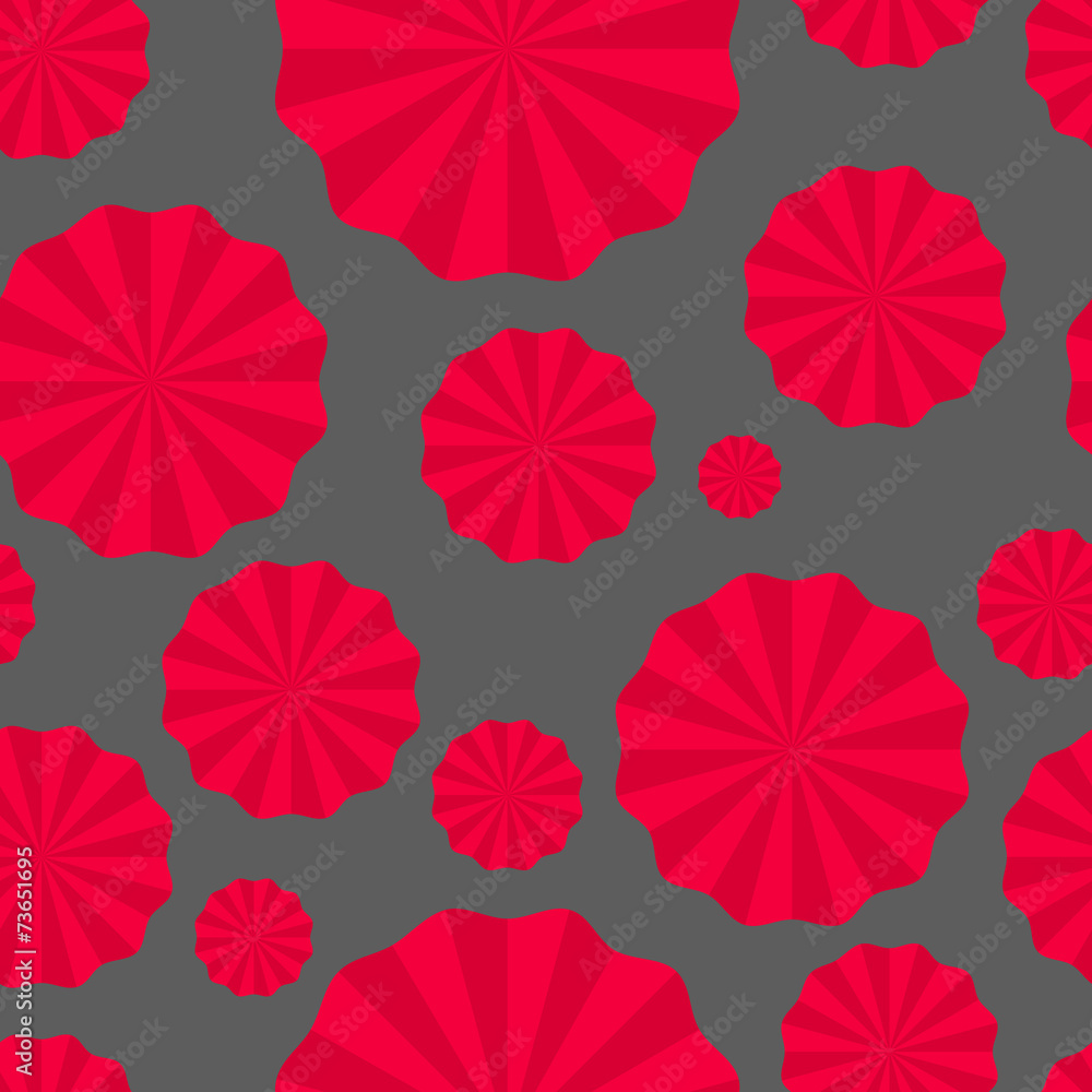 seamless pattern paper fans, pompoms, paper torch, turntables seamless pattern paper fans, pompoms, paper torch, turntables