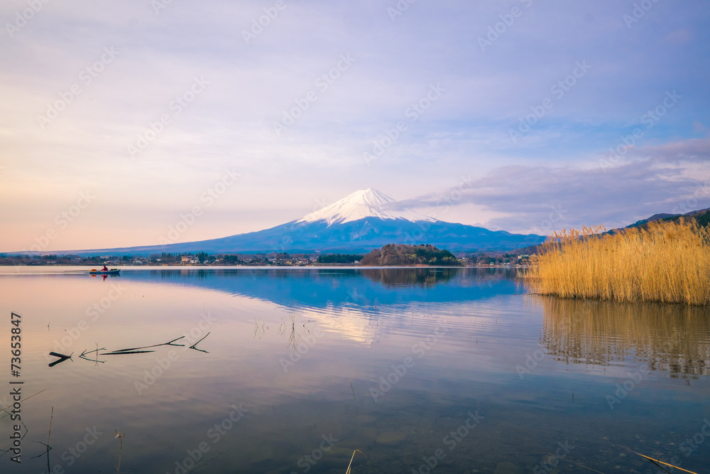 The mount Fuji in Japan
