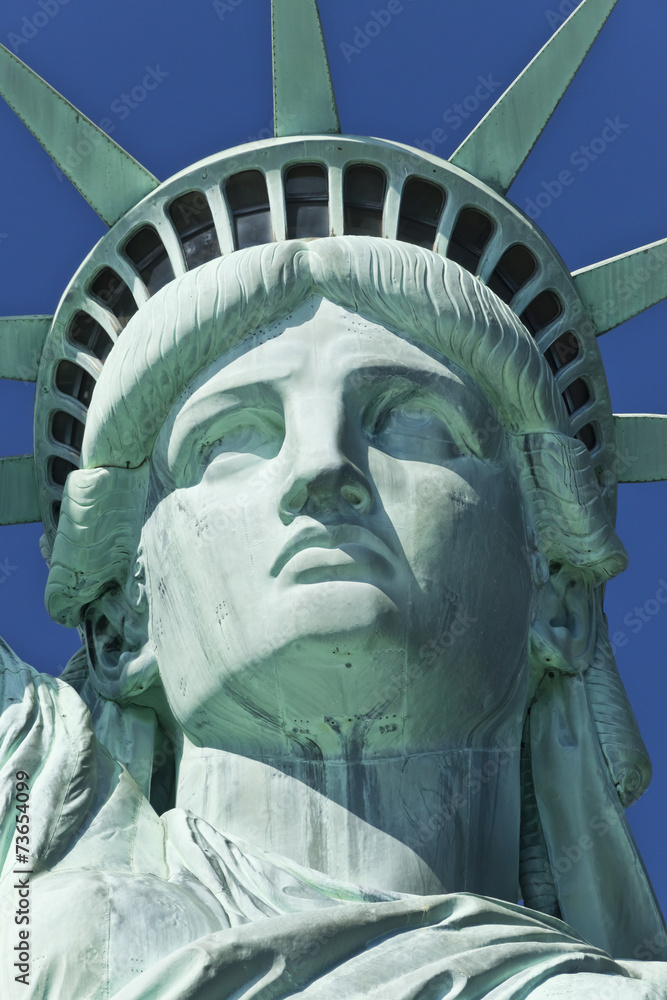 Obraz premium The Statue of Liberty the Detail