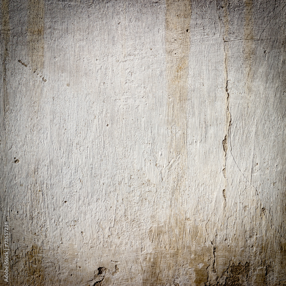 Cracked concrete old wall texture background