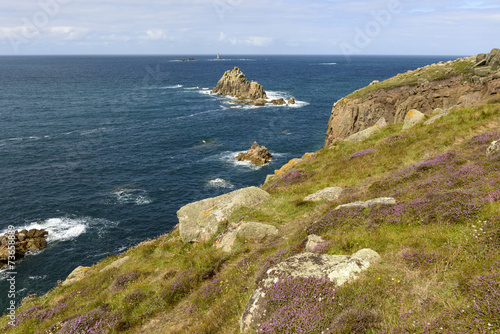 coast at Land End, Cornwall