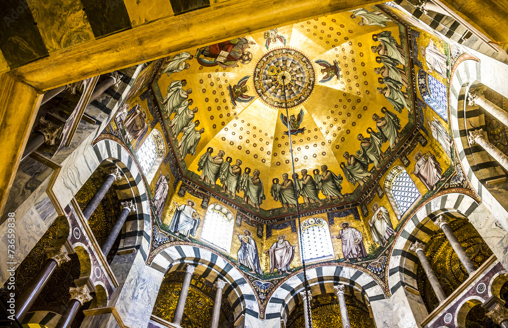 Obraz premium dome of the Aachen cathedral