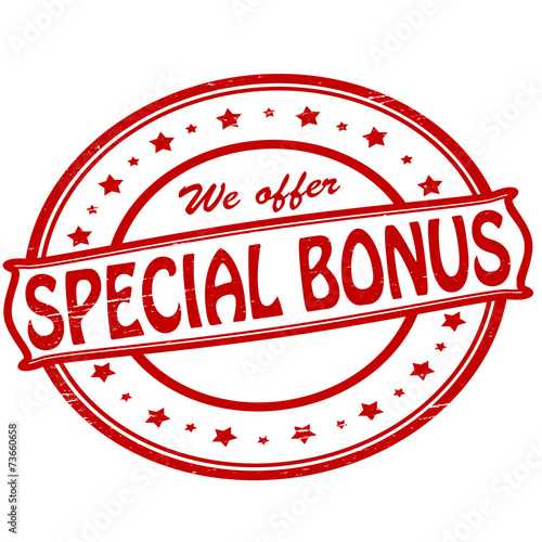 Special bonus