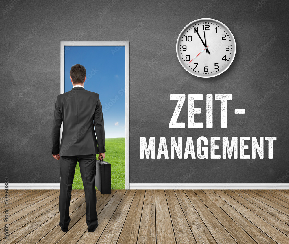 Obraz premium Zeitmanagement