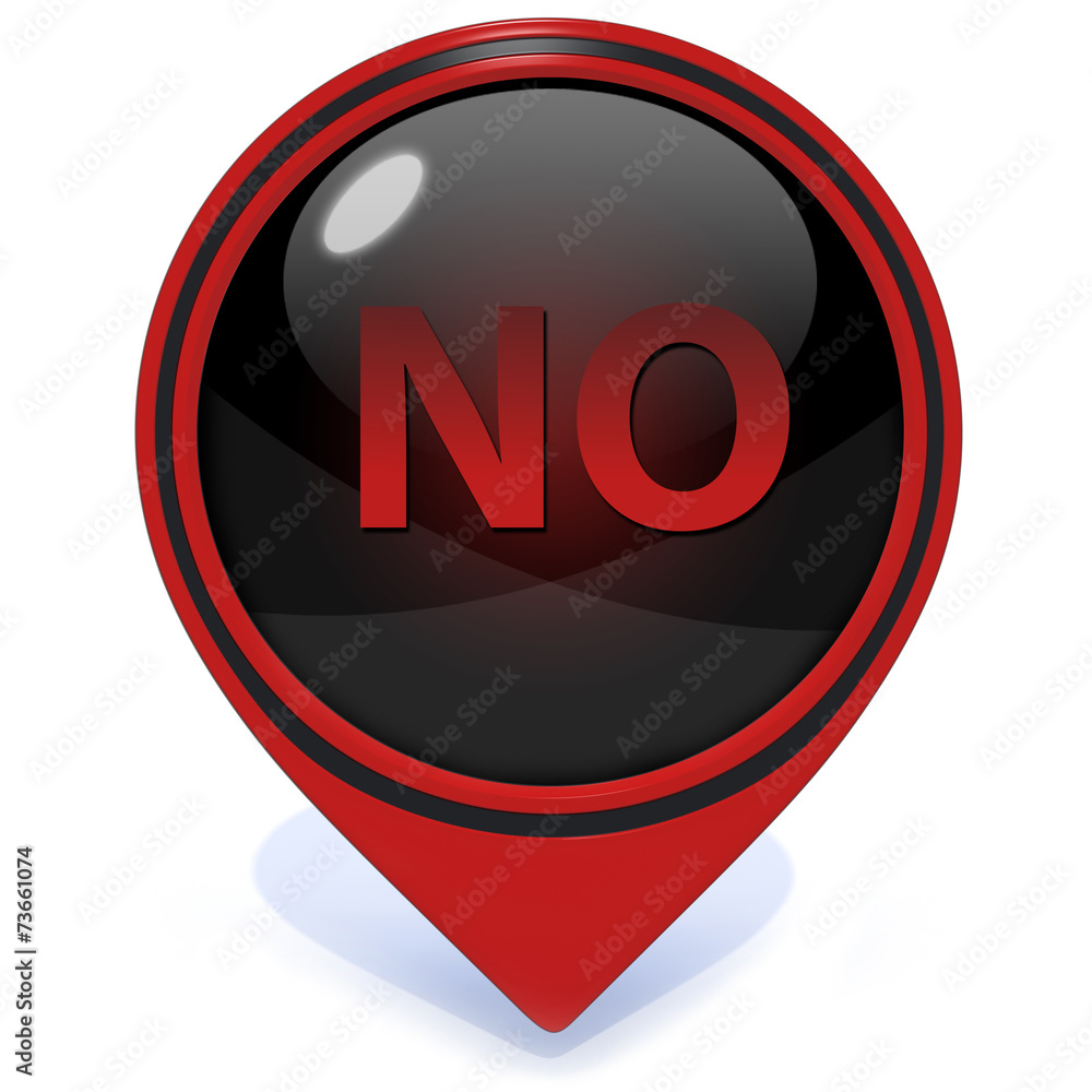 no pointer icon on white background no pointer icon on white background