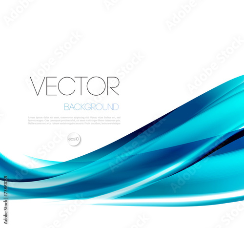 Abstract wave template  background brochure design