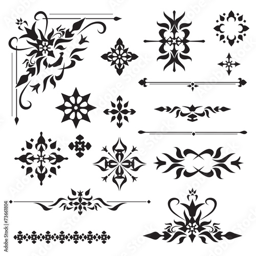 Ornamental design elements