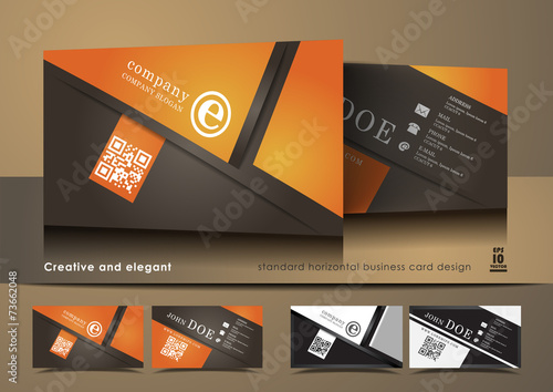 Creative and elegant business card design