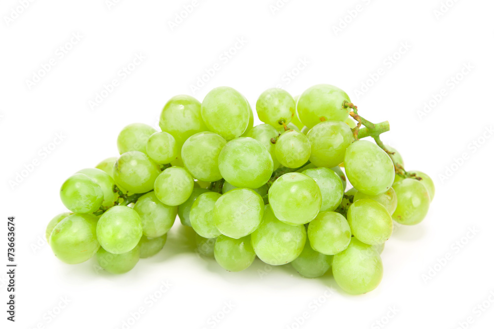 juicy green grapes
