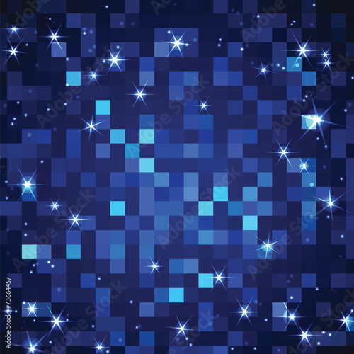 Abstract shimmering background of rectangles