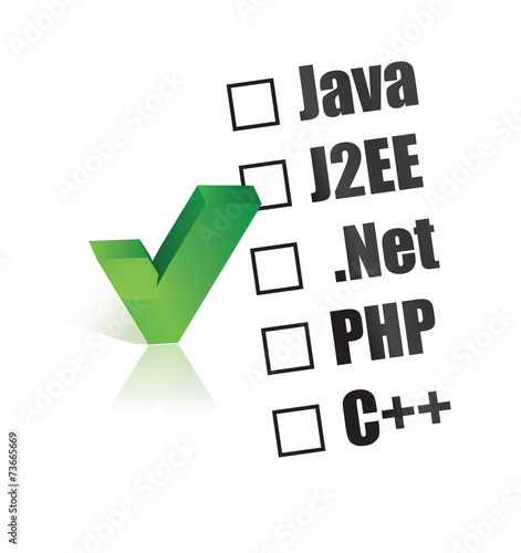 coder en JAVA, C++, php