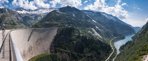 Kaprun dam - power plant in Carinthia,Austria. photo