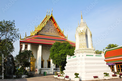 Wat Pho or Wat Phra Chetuphon ,The Temple of the Reclining Buddh