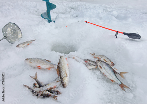 winter fishing