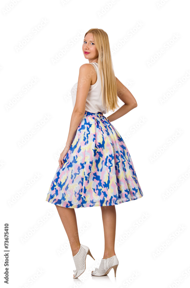 Woman in fashion clothing concept Woman in fashion clothing concept