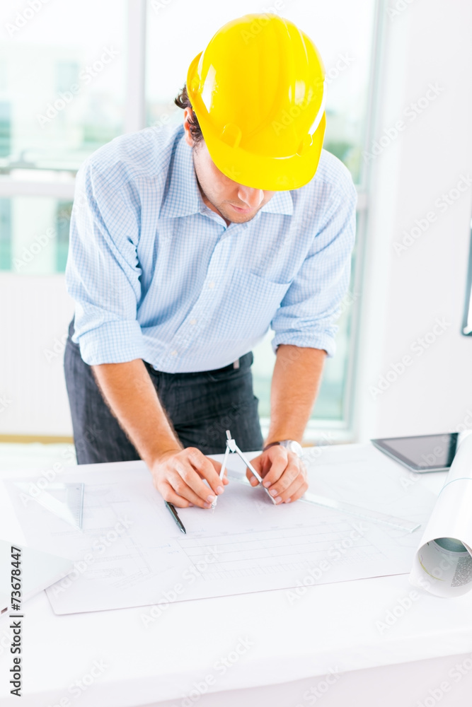 Architect at work Architect at work