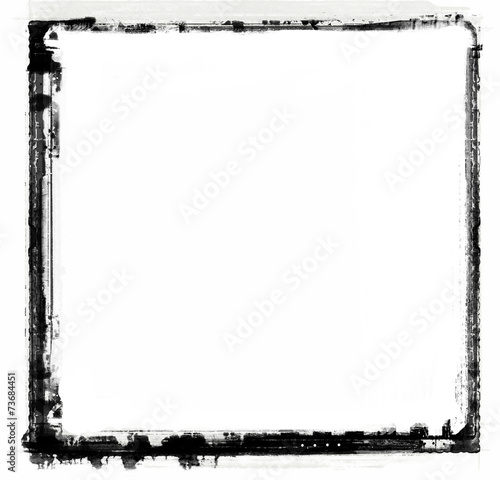 Grunge retro style frame for your projects © Lizard