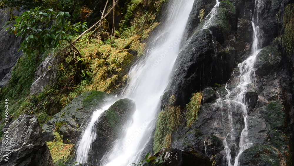Kroedok waterfall in deep forest, Saraburi Thailand. Kroedok waterfall in deep forest, Saraburi Thailand.