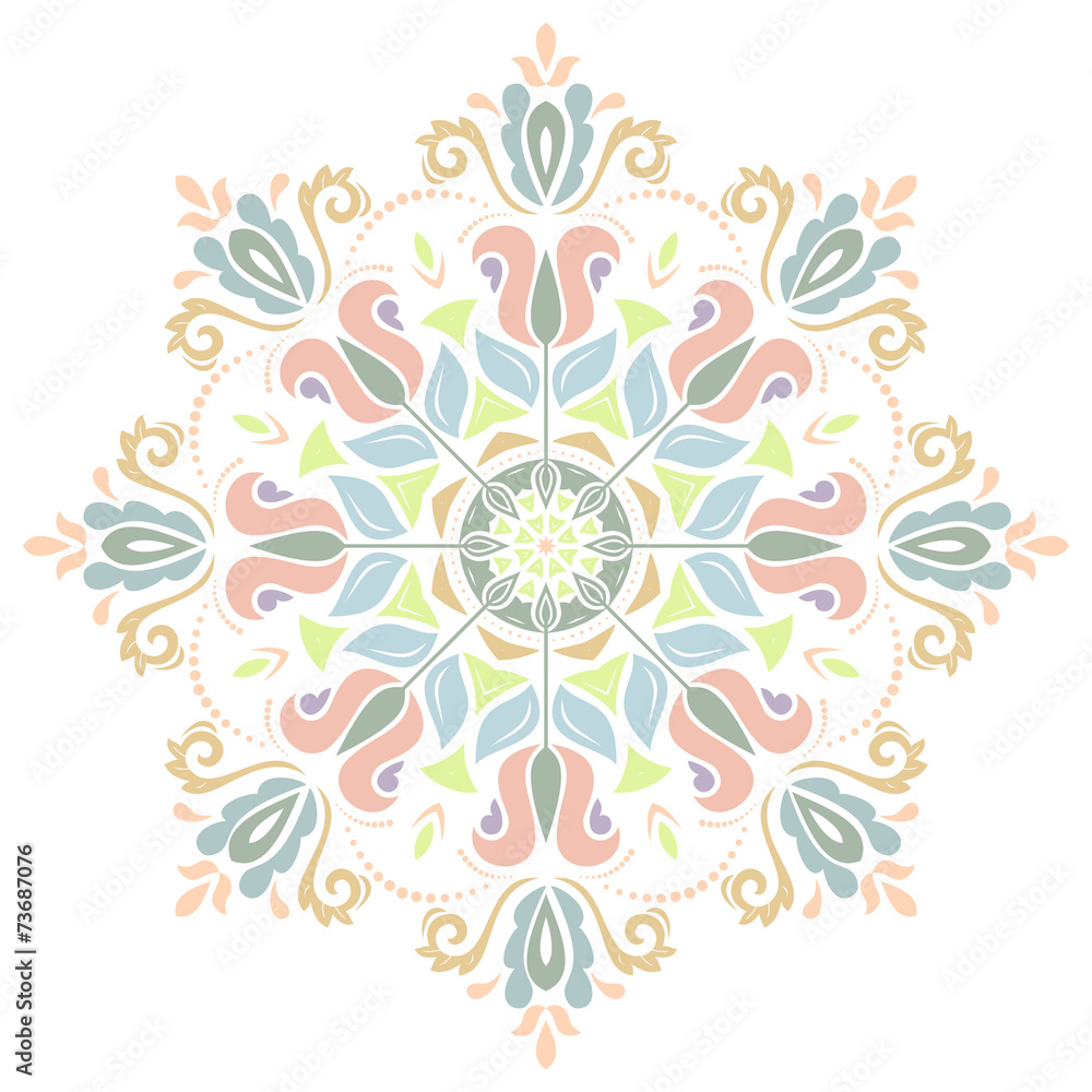 Orient ornamental round lace Orient ornamental round lace