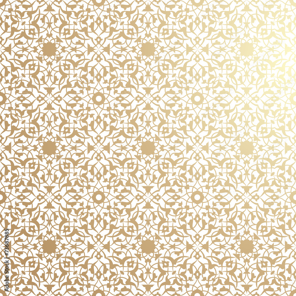 traditional floral islamic pattern