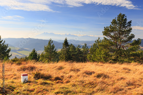 autumn mountain landscape © dziewul