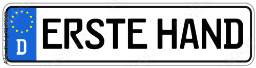 Erste Hand Schild #141124-svg05