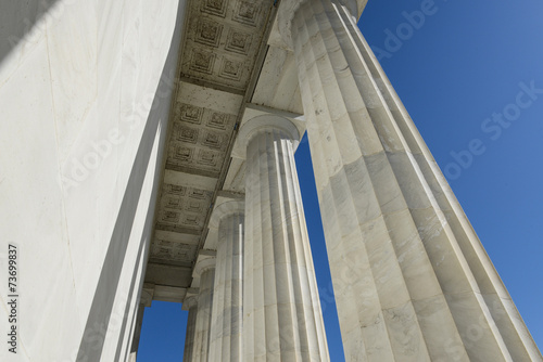 Pillars at Lincoln Memorial