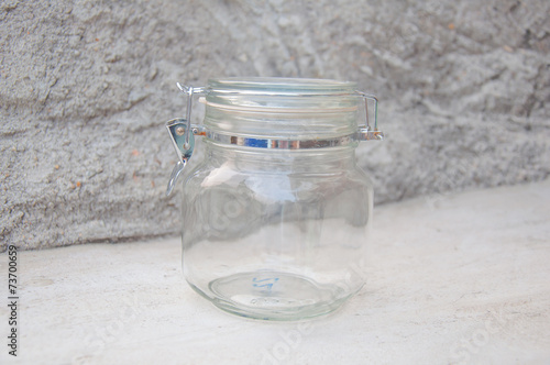 Vacuum Glass Jar