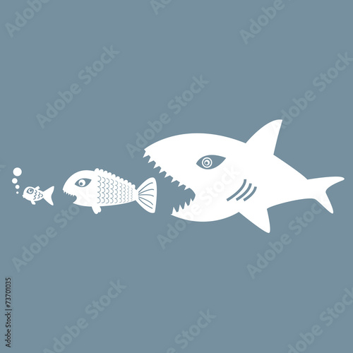 big fish eat little fish