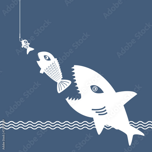 big fish eat little fish