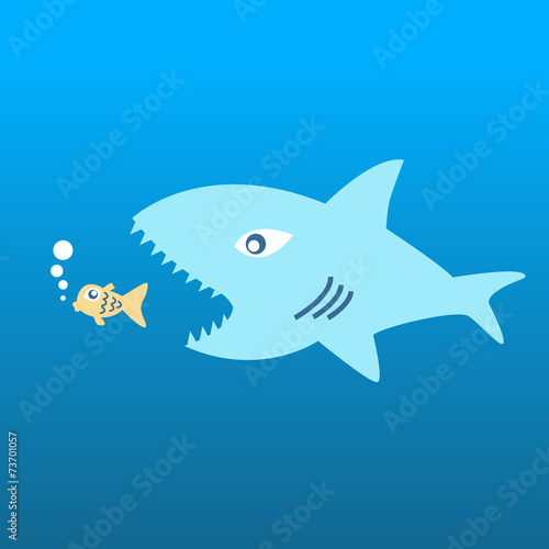 big fish eat little fish