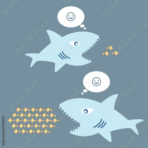 big fish eat little fish