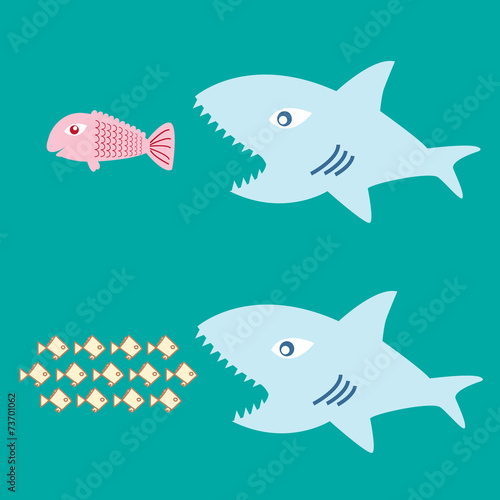 big fish eat little fish