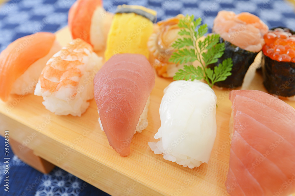 美味しそうな握り寿司 美味しそうな握り寿司