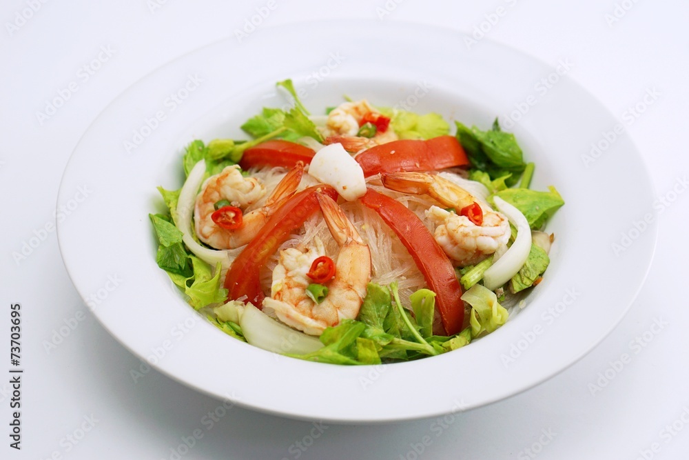 mung bean noodle spicy salad 4 mung bean noodle spicy salad 4