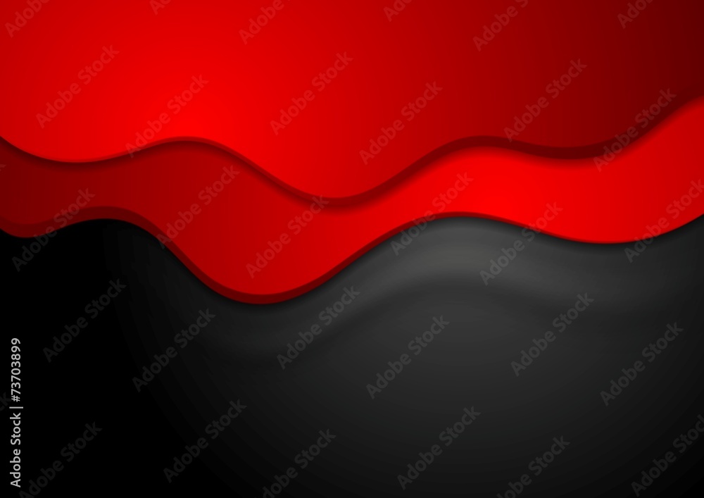 Dark abstract smooth waves background Dark abstract smooth waves background