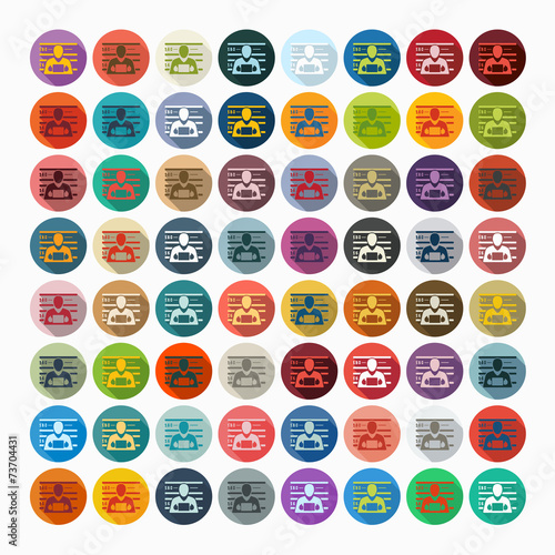 Flat design: suspect