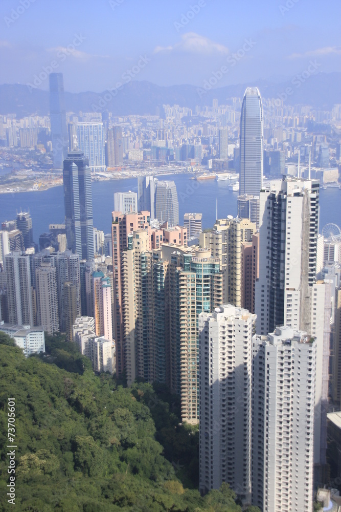 Hong Kong vu du peak Victoria